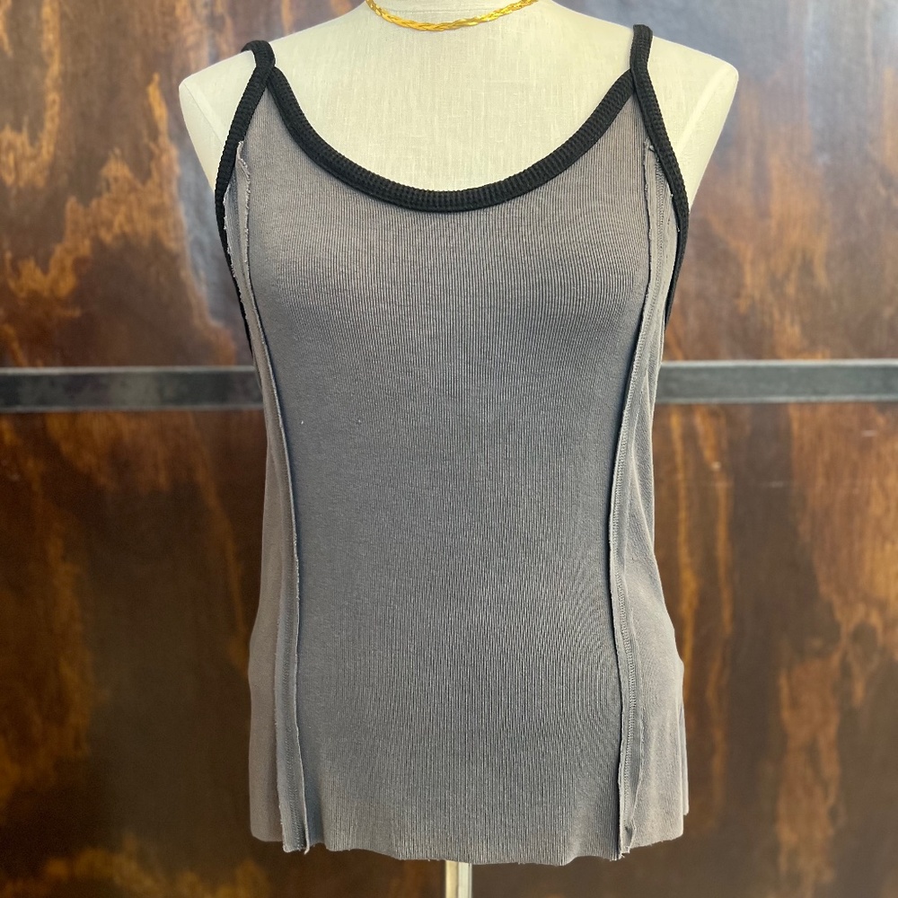 Black and Grey tank